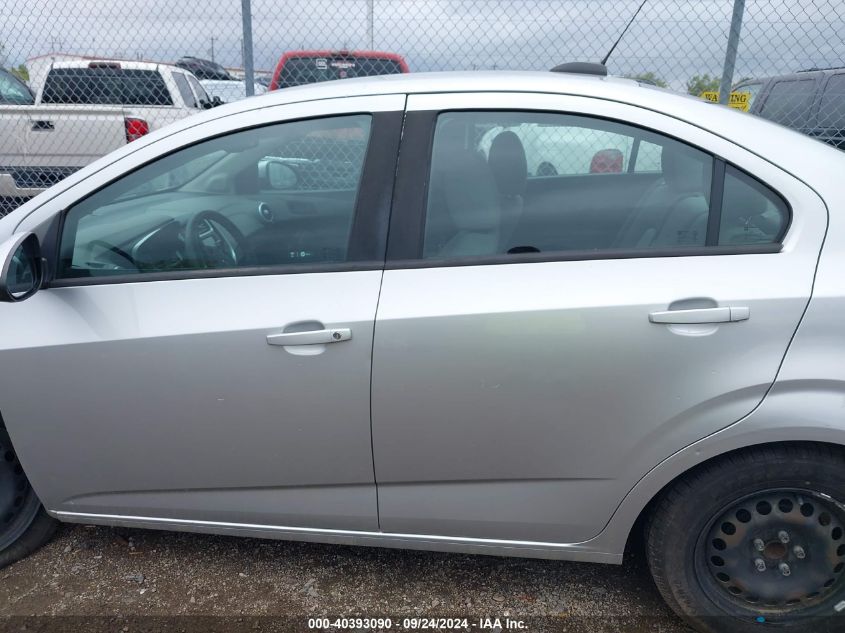 2017 Chevrolet Sonic Ls Auto VIN: 1G1JB5SH1H4152705 Lot: 40393090