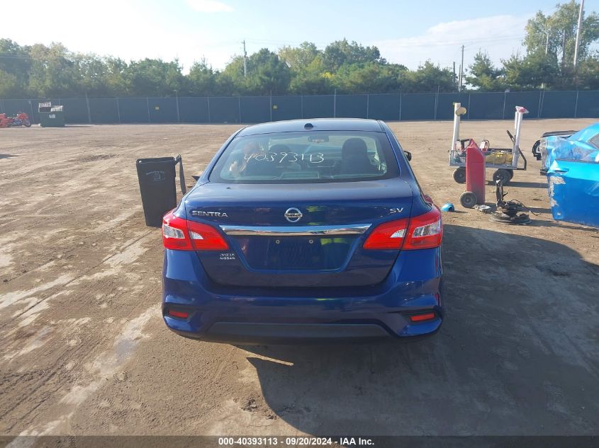 2017 Nissan Sentra Sv VIN: 3N1AB7AP7HL665613 Lot: 40393113