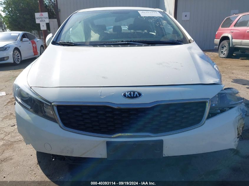 2017 Kia Forte Lx VIN: 3KPFK4A73HE078699 Lot: 40393114