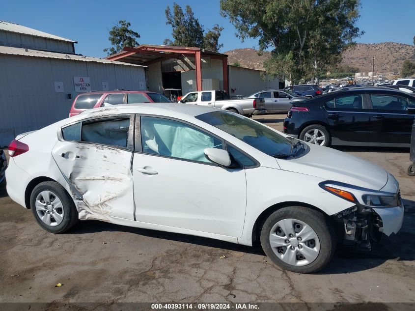 2017 Kia Forte Lx VIN: 3KPFK4A73HE078699 Lot: 40393114