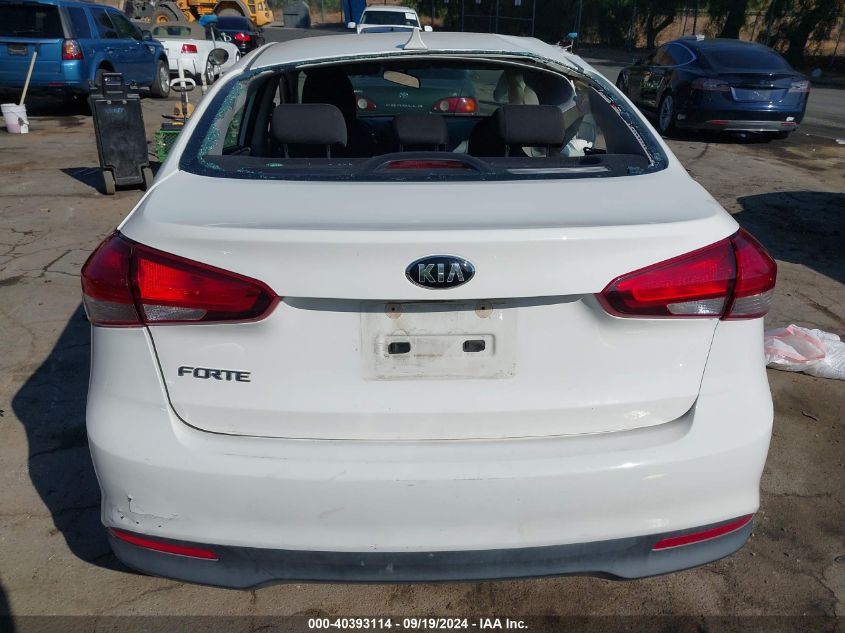 2017 Kia Forte Lx VIN: 3KPFK4A73HE078699 Lot: 40393114