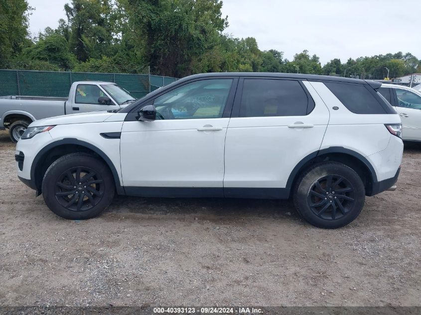 2017 Land Rover Discovery Sport Se VIN: SALCP2BG1HH699501 Lot: 40393123