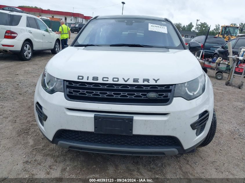 2017 Land Rover Discovery Sport Se VIN: SALCP2BG1HH699501 Lot: 40393123