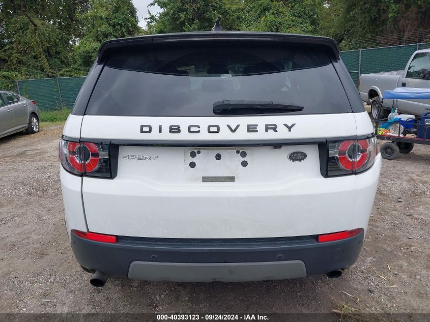 2017 Land Rover Discovery Sport Se VIN: SALCP2BG1HH699501 Lot: 40393123