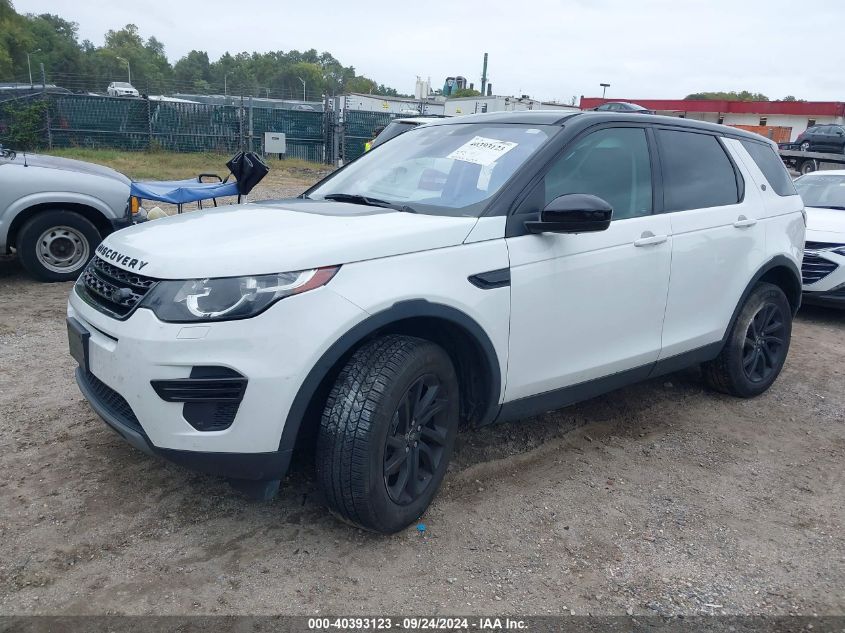 SALCP2BG1HH699501 2017 LAND ROVER DISCOVERY SPORT - Image 2