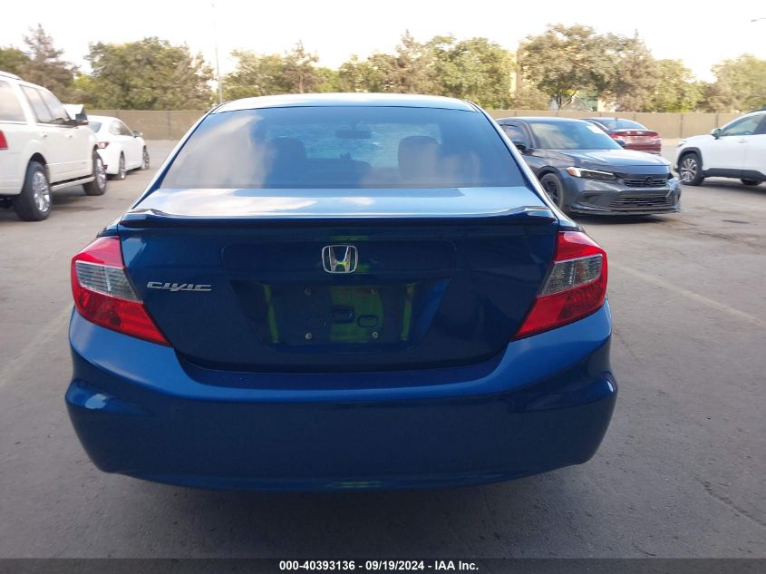 19XFB2F98CE342958 2012 Honda Civic Ex-L