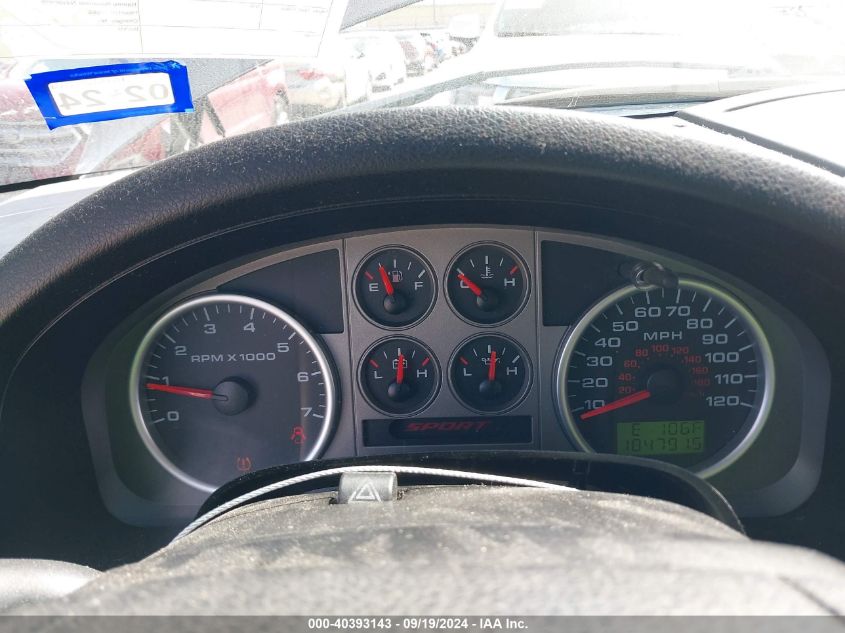 2008 Ford F-150 60Th Anniversary/Fx2/Xl/Xlt VIN: 1FTRW12W28KD44846 Lot: 40393143