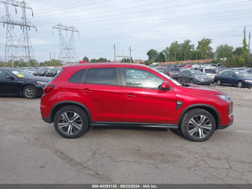 2020 Mitsubishi Outlander Sport 2.0 Es VIN: JA4AP3AU5LU004054 Lot: 40393155