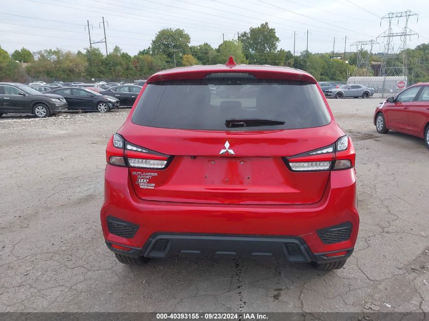 2020 Mitsubishi Outlander Sport 2.0 Es VIN: JA4AP3AU5LU004054 Lot: 40393155