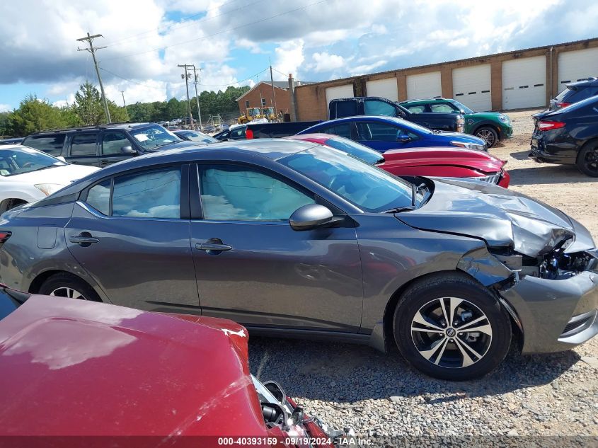 2023 Nissan Sentra Sv Xtronic Cvt VIN: 3N1AB8CV8PY256670 Lot: 40393159