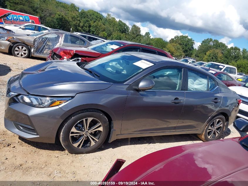 2023 Nissan Sentra Sv Xtronic Cvt VIN: 3N1AB8CV8PY256670 Lot: 40393159