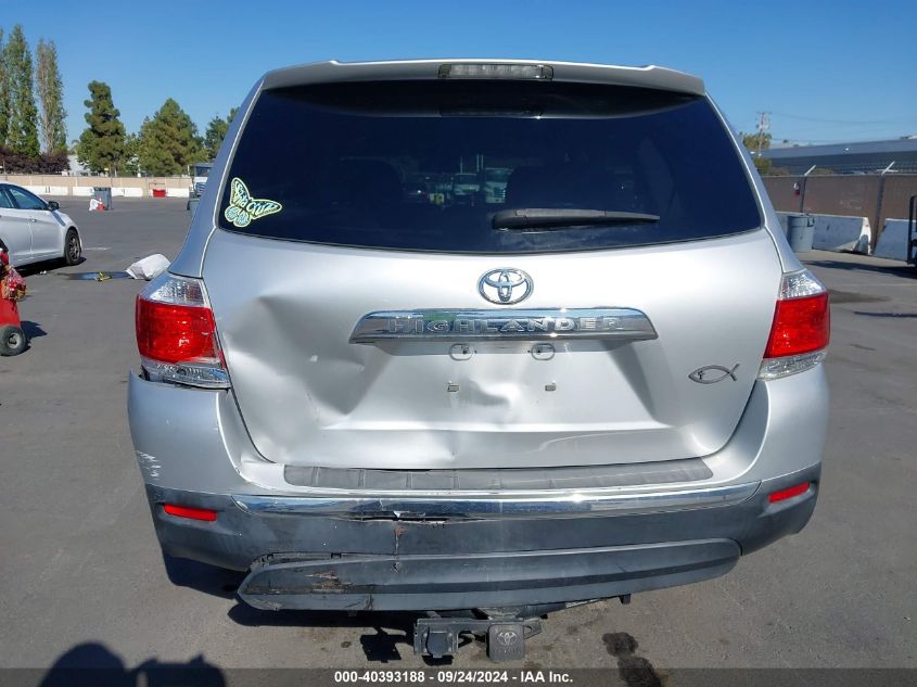 2012 Toyota Highlander VIN: 5TDZA3EH6CS024518 Lot: 40393188