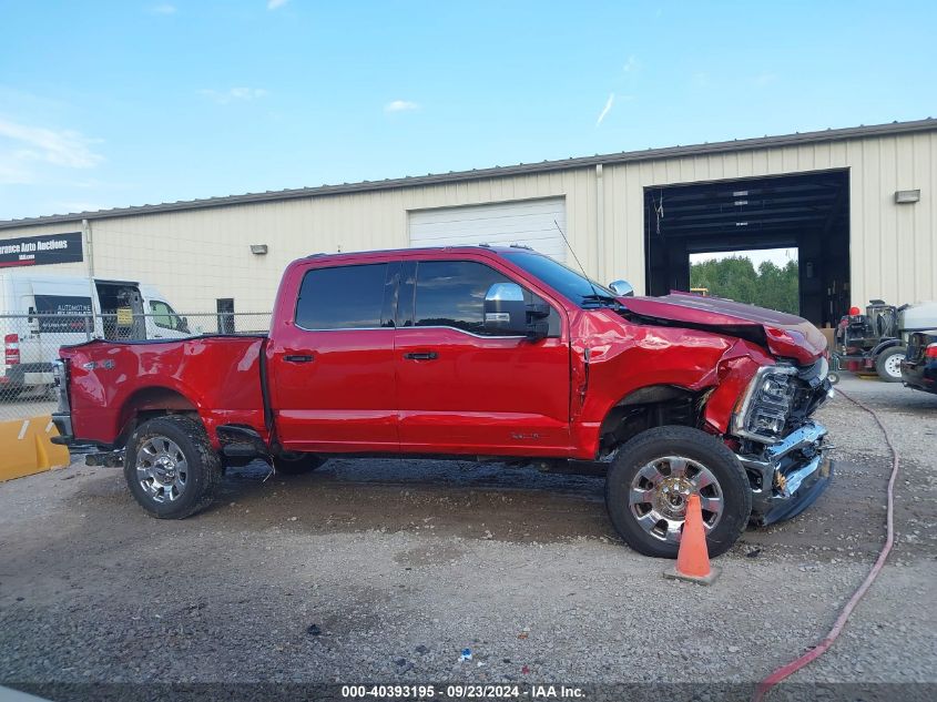 2023 Ford F-250 Lariat VIN: 1FT8W2BT1PED62808 Lot: 40393195