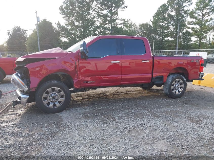 2023 Ford F-250 Lariat VIN: 1FT8W2BT1PED62808 Lot: 40393195