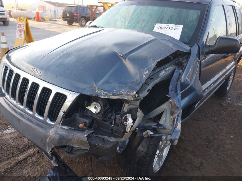 2002 Jeep Grand Cherokee Laredo VIN: 1J4GW48S92C204088 Lot: 40393245