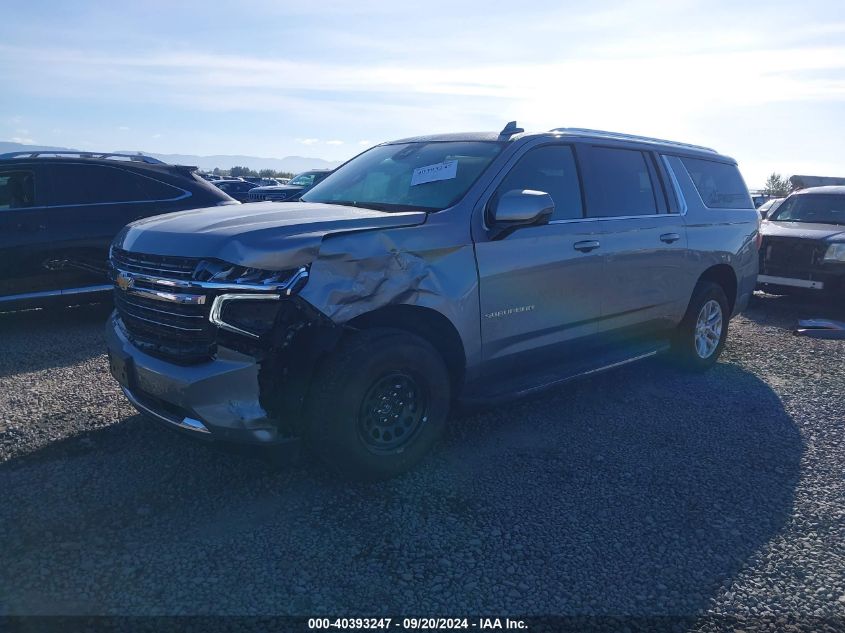 2023 Chevrolet Suburban 4Wd Lt VIN: 1GNSKCKT0PR553823 Lot: 40393247