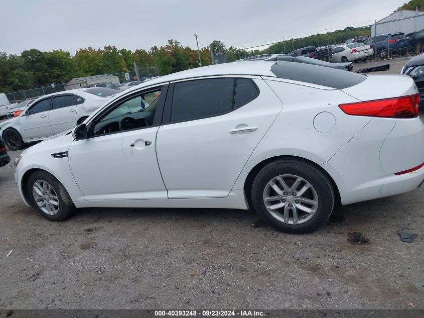 2013 Kia Optima Lx VIN: 5XXGM4A78DG156992 Lot: 40393248