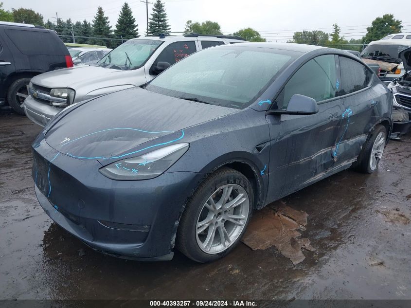 2023 TESLA MODEL Y AWD/LONG RANGE DUAL MOTOR ALL-WHEEL DRIVE - 7SAYGDEE3PF878417