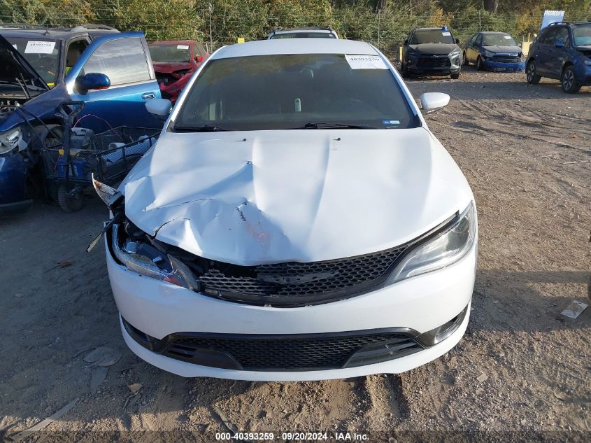 2015 Chrysler 200 S VIN: 1C3CCCDG5FN644414 Lot: 40393259