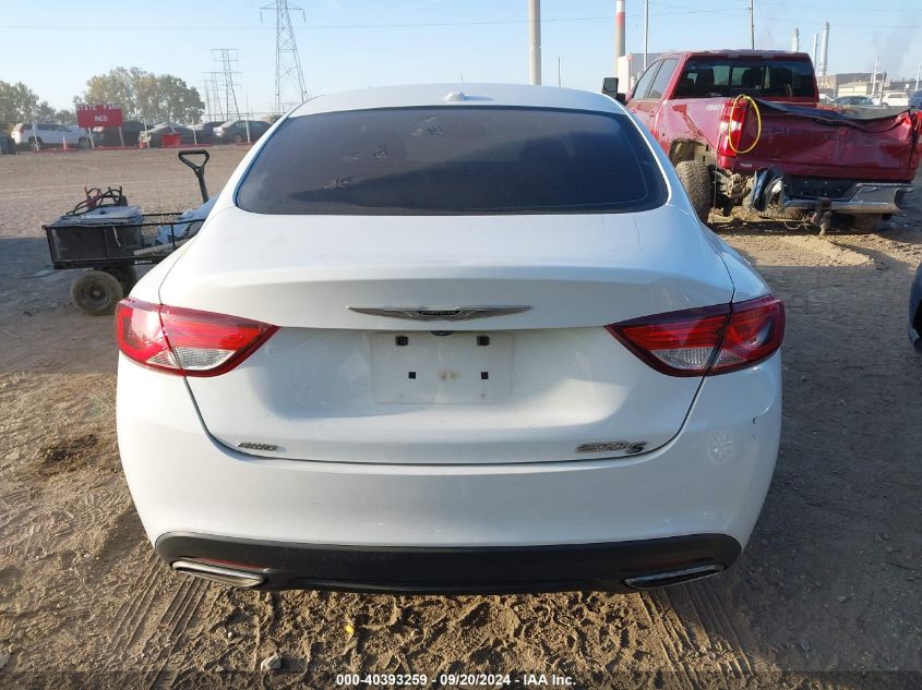 2015 Chrysler 200 S VIN: 1C3CCCDG5FN644414 Lot: 40393259