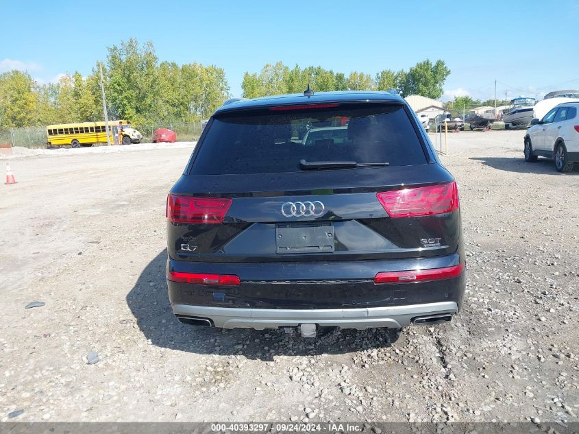 2017 AUDI Q7 3.0T PREMIUM - WA1LAAF73HD048997