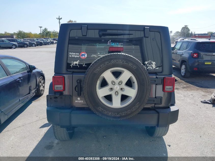 2017 Jeep Wrangler Sport 4X4 VIN: 1C4AJWAG2HL516046 Lot: 40393308