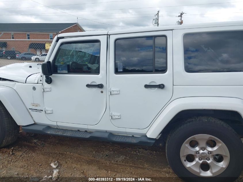 2015 Jeep Wrangler Unlimited Sahara VIN: 1C4BJWEG5FL653736 Lot: 40393312