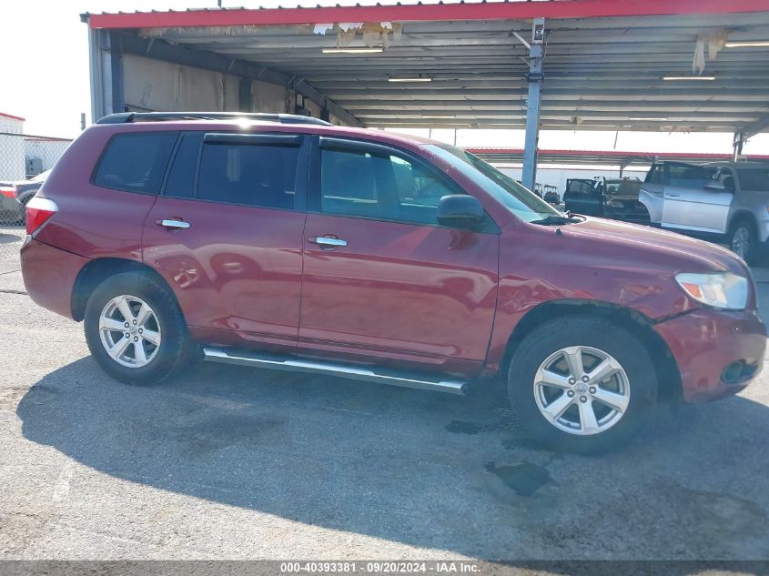 2008 Toyota Highlander VIN: JTEDS41A182055370 Lot: 40393381