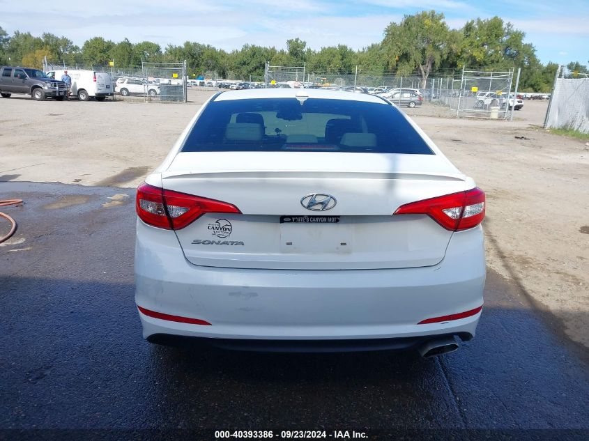 5NPE24AF4GH336158 2016 Hyundai Sonata Se