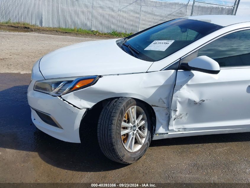 5NPE24AF4GH336158 2016 Hyundai Sonata Se