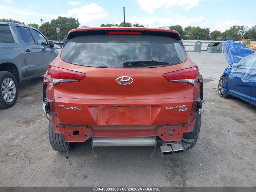 KM8J3CA2XGU073260 2016 Hyundai Tucson Sport