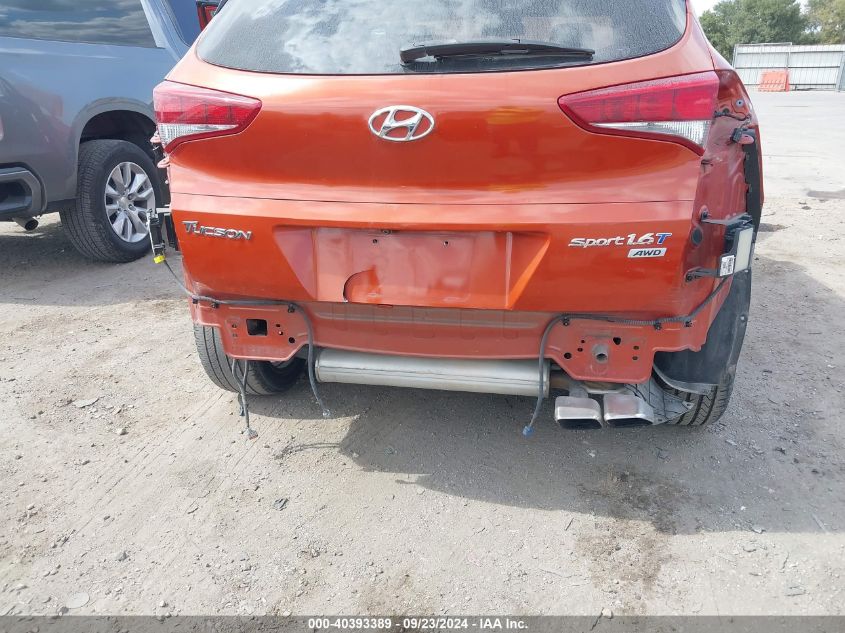 KM8J3CA2XGU073260 2016 Hyundai Tucson Sport