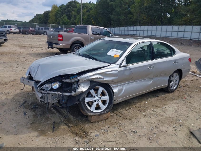 2006 Lexus Es 330 VIN: JTHBA30G565166268 Lot: 40393391