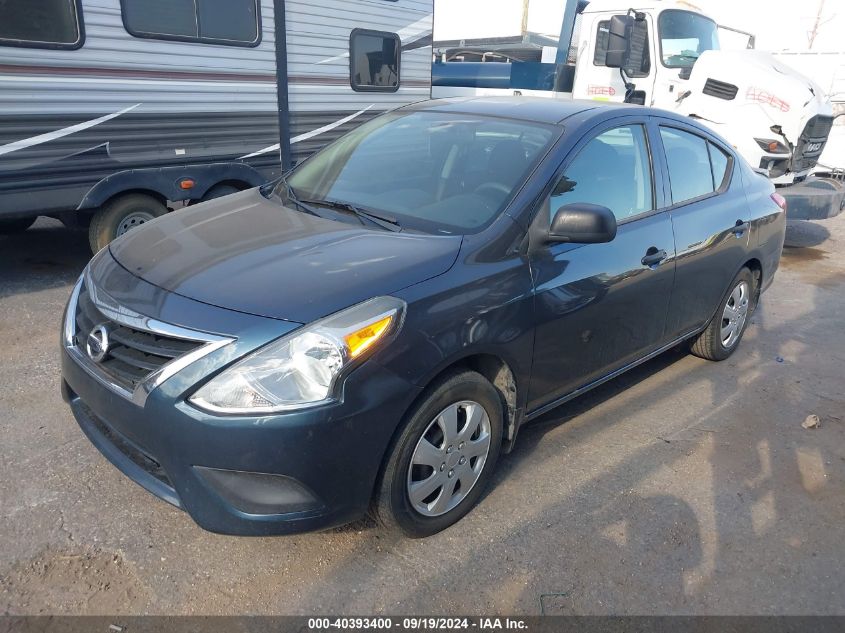 2015 Nissan Versa 1.6 S+ VIN: 3N1CN7AP1FL871636 Lot: 40393400