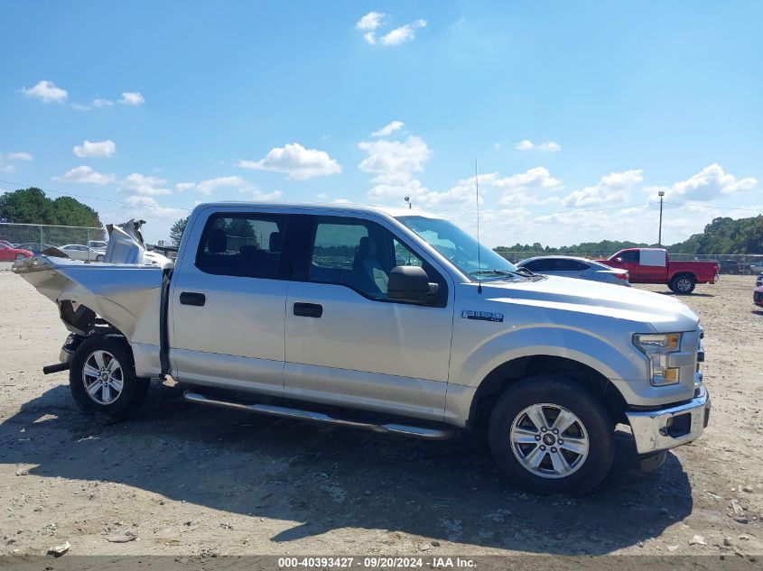 2016 Ford F-150 Xlt VIN: 1FTEW1C81GFC54769 Lot: 40393427