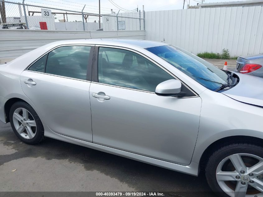 2012 Toyota Camry Se VIN: 4T1BF1FK3CU163756 Lot: 40393479