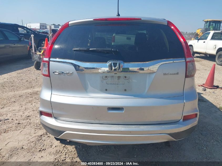 2015 Honda Cr-V Ex VIN: 3CZRM3H53FG710179 Lot: 40393485