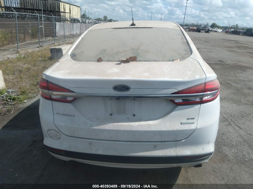 2018 FORD FUSION SE - 3FA6P0HD6JR160937