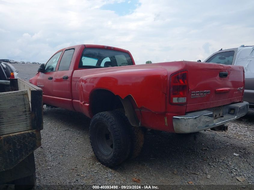 2003 Dodge Ram 3500 St/Slt VIN: 3D7MU48C73G811506 Lot: 40393498