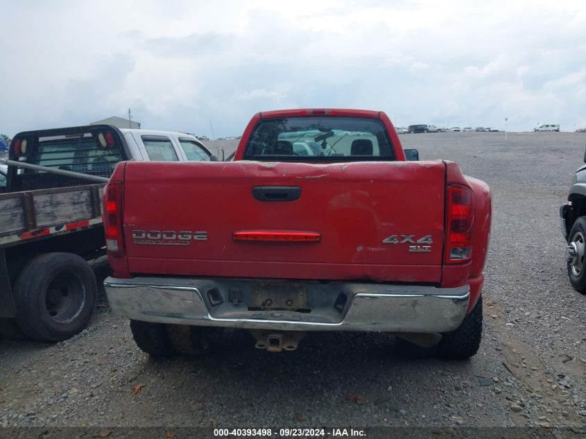 2003 Dodge Ram 3500 St/Slt VIN: 3D7MU48C73G811506 Lot: 40393498