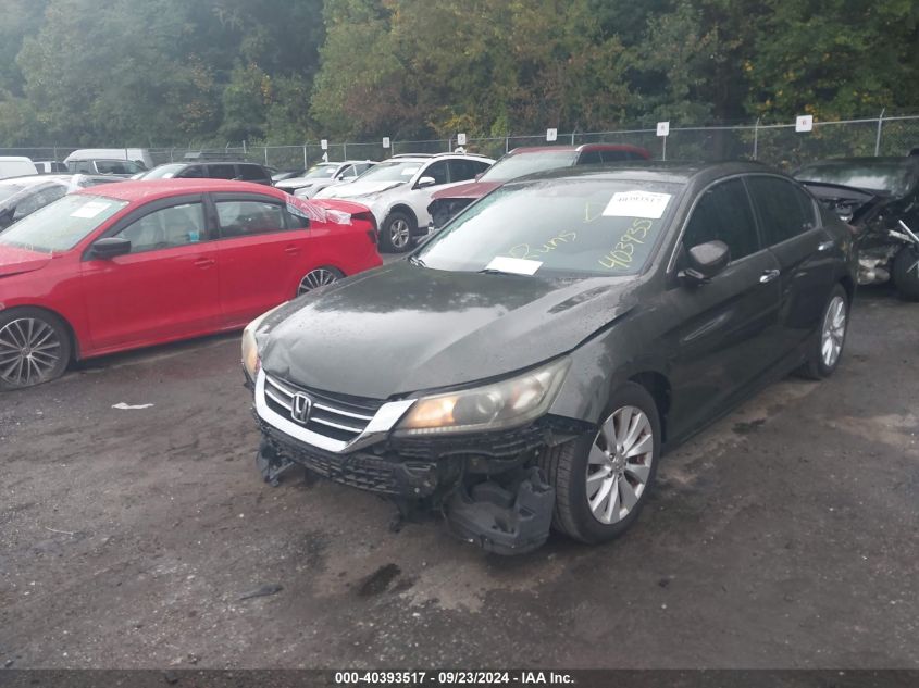 VIN 1HGCR2F84DA140579 2013 Honda Accord, Ex-L no.2