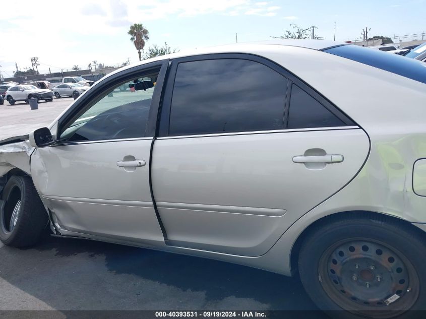 2004 Toyota Camry Le VIN: 4T1BE32K74U802436 Lot: 40393531