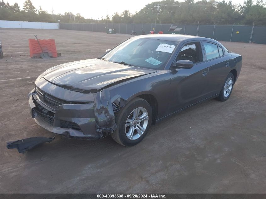 2021 Dodge Charger Sxt Rwd VIN: 2C3CDXBG4MH632297 Lot: 40393538