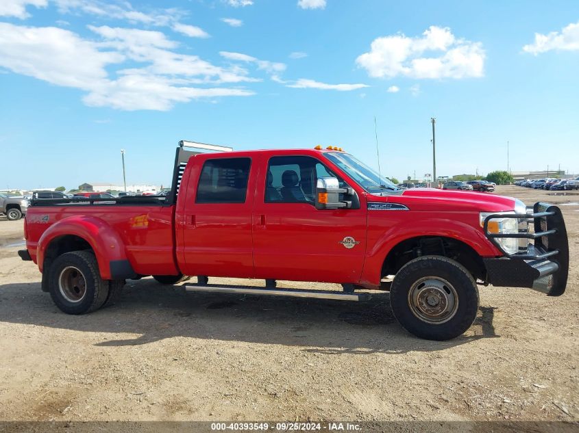 1FT8W3DT2FEC62198 2015 Ford F-350 Lariat