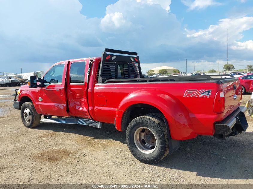 1FT8W3DT2FEC62198 2015 Ford F-350 Lariat