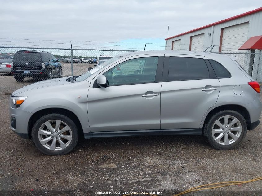 2015 Mitsubishi Outlander Sport Es VIN: 4A4AP3AU2FE044363 Lot: 40393558