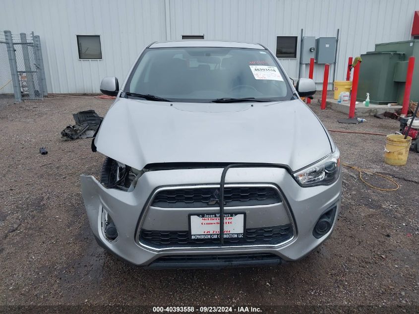 2015 Mitsubishi Outlander Sport Es VIN: 4A4AP3AU2FE044363 Lot: 40393558