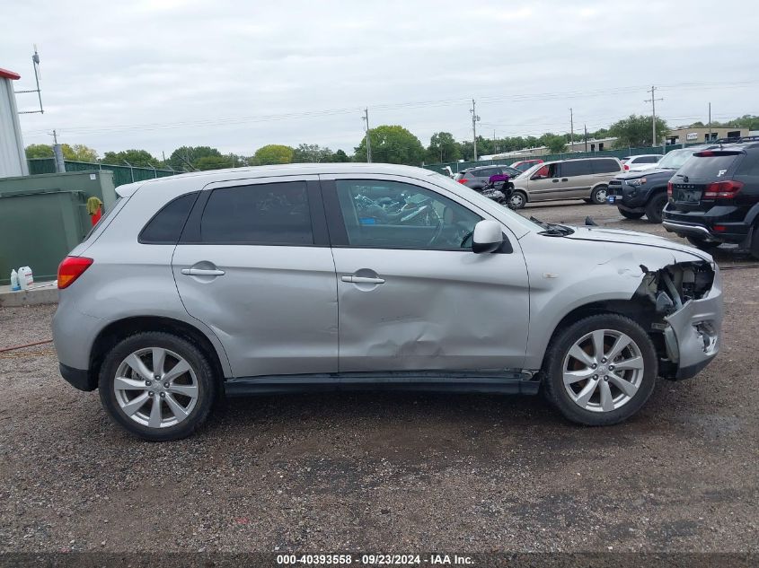 2015 Mitsubishi Outlander Sport Es VIN: 4A4AP3AU2FE044363 Lot: 40393558