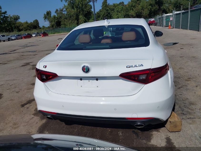 2018 Alfa Romeo Giulia Awd VIN: ZARFAEDN1J7573918 Lot: 40393561