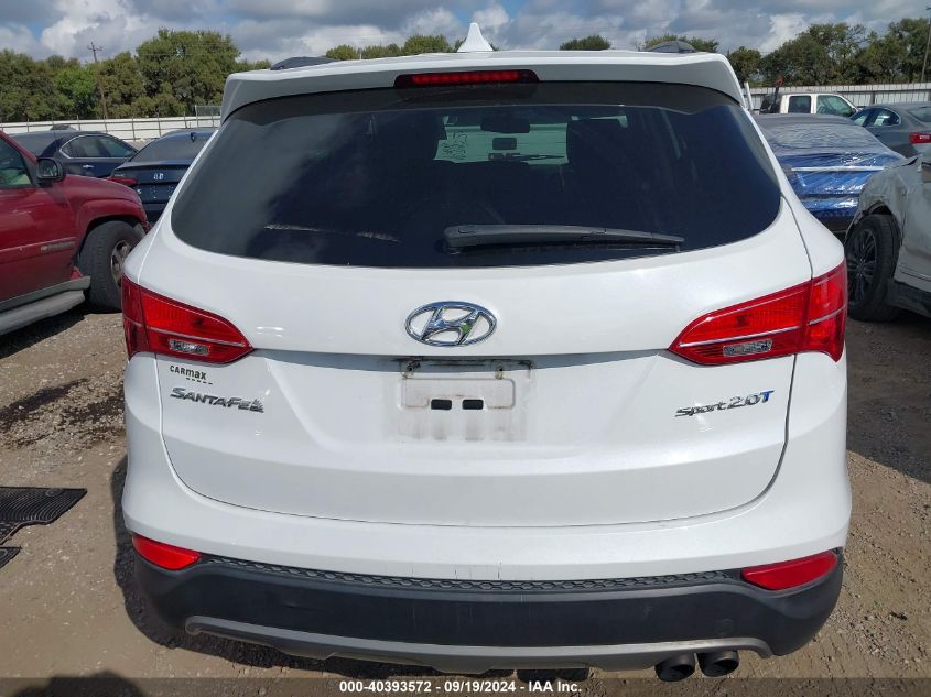 2014 Hyundai Santa Fe Sport 2.0L Turbo VIN: 5XYZU3LAXEG227506 Lot: 40393572